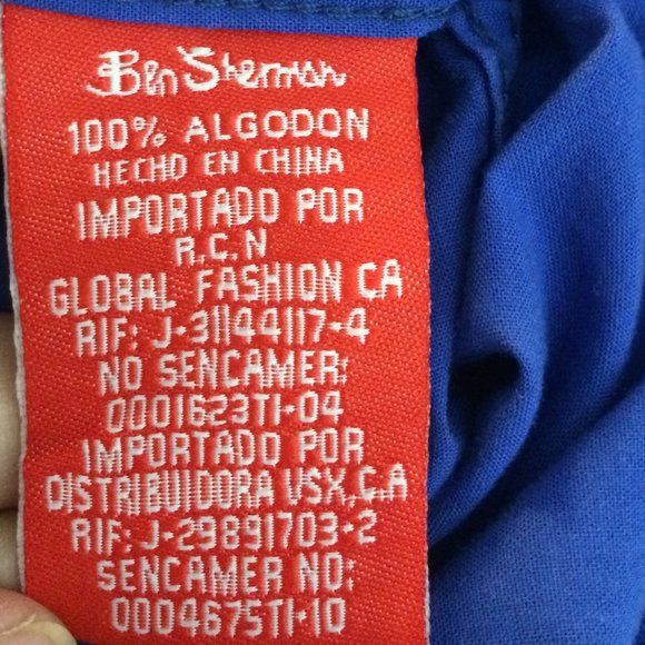 Ben Sherman blue Men's shirt size Large - Picture 5 of 5